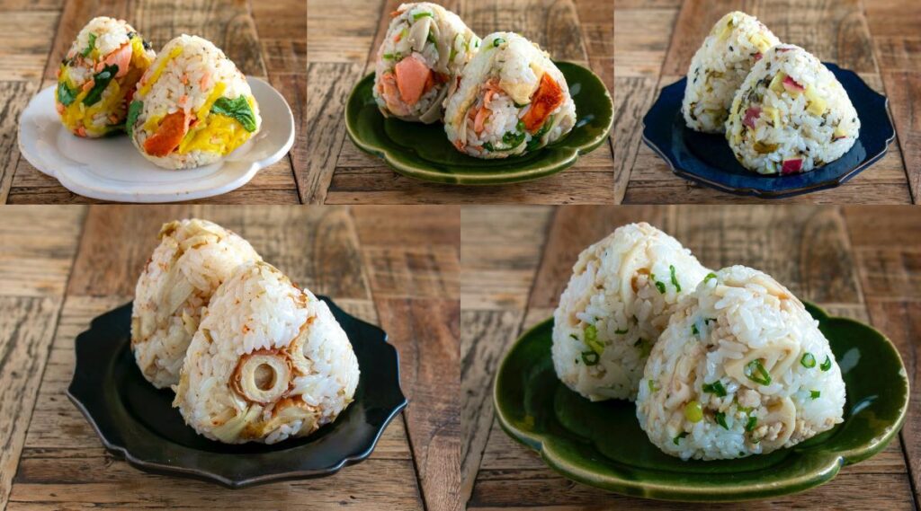 秋のごちそうおにぎり5選