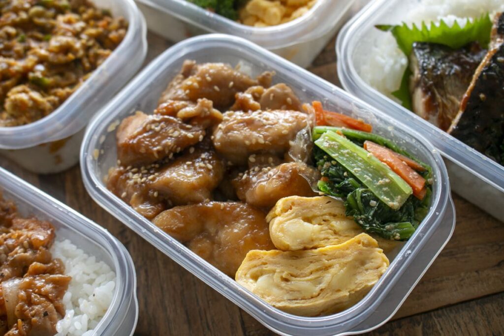 甘酢照り焼きチキンの丸ごと冷凍弁当