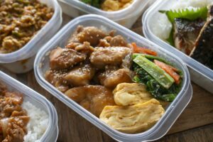 甘酢照り焼きチキンの丸ごと冷凍弁当