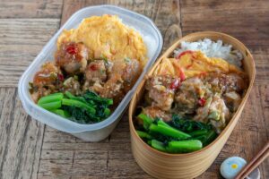 ネギまみれチキン弁当