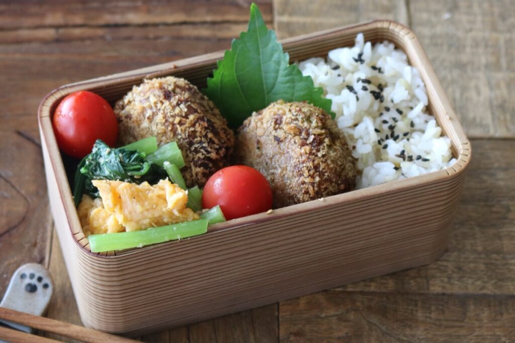 かぼちゃコロッケ弁当